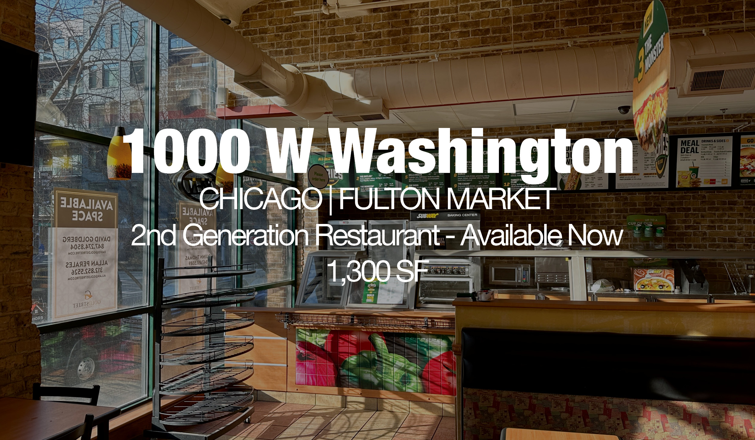 1000 Subway W Washington - Goldstreet Partners